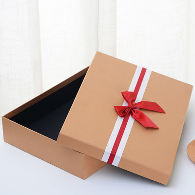 جعبه هدیه کاغذی سخت با گره برای لباس زیر زنان