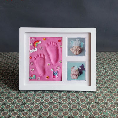 جعبه ی عکس یاداشت زینتی 28X23CM جعبه ی اثر دست و اثر پا