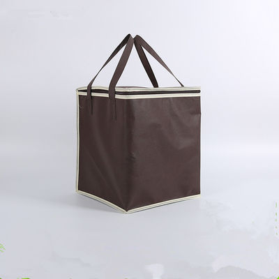 OEM بسته خنک کننده عایق نرم 4 اندازه بسته عایق قهوه ای موجود است