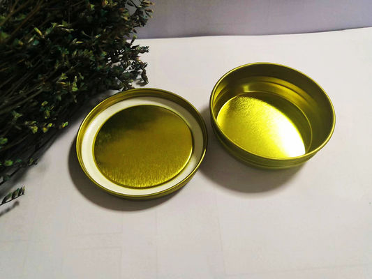 0.28 میلی متر مواد غذایی قوطی کاور بسته بندی خلاء خالی 50g